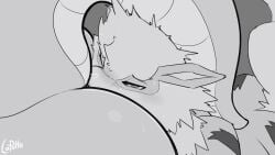 2d 2d_(artwork) 2d_animation 2d_artwork animated anthro arcanine ass canine dragon dragonite duo gay gay_anal gay_male gay_sex homosexual homosexual_male homosexual_sex lapatte male/male male_only male_penetrated male_penetrating male_penetrating_male monochrome pokemon rimjob rimming tail