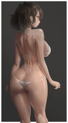 1girl 1girls absurdres ass ass_cleavage big_breasts breasts butt_crack female female_only highres large_breasts solo yohan1754