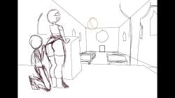friday_night_funkin friday_night_funkin_mod monochrome sarvente_(dokki.doodlez) sarvente_(fnf_mod) sarvente_(friday_night_funkin) selever_(dokki.doodlez) sir_anci tagme video wip