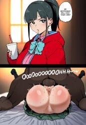 ai_generated bbc dark-skinned_male girlfriend_(japanese_mcdonald's_commercial) mating_press mcdonald's netorare yoru_mac