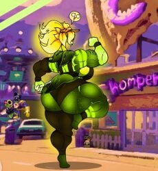 1girls anthro anthrofied ass big_breasts breasts breasts dj_arts female flora_fauna freckles hourglass_figure jack_(dj_arts) larger_female peashooter_(pvz) plant plant_girl plant_humanoid plantie plants_vs._zombies plants_vs_zombies popcap_games pussy sunflower_(pvz) sunflower_queen_(pvz) sunny_(dj_arts) taller_girl