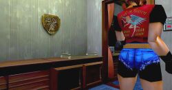 bike_shorts claire_redfield hotpants resident_evil resident_evil_2