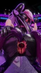3d 9:16 arena ass audience black_gloves blender buttplug callie_(splatoon) crop_top crowd dj_octavio first_person_view from_behind gloves glowstick hypno_shades_(splatoon) inkling leather leather_clothing leather_gloves leather_topwear looking_at_viewer looking_back nonexister octo_callie panties panties_aside pov public pussy sequins shorts splatoon splatoon_2 spread_ass spread_legs spreading stadium tentacle tentacle tentacle_hair tentacle_in_ass thighhighs torn_bottomwear torn_clothes two_fingers_up viewed_from_behind
