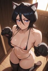 kuchiki rukia from bleach by zxcfiend