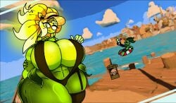 1girls abs anthro anthrofied ass big_breasts breasts curvaceous curvaceous_female dj_arts female flora_fauna freckles hourglass_figure huge_breasts huge_thighs jack_(dj_arts) larger_female muscular muscular_abs muscular_female peashooter_(pvz) plant plant_girl plant_humanoid plantie plants_vs._zombies plants_vs_zombies popcap_games pussy strong_female strong_woman sunflower_(pvz) sunflower_queen_(pvz) sunny_(dj_arts) taller_girl thick_thighs thighs tomboy voluptuous voluptuous_female