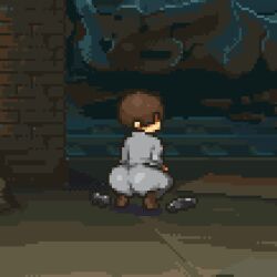 1boy 2d 2d_(artwork) 2d_artwork ass ass ass_focus ass_up back_view background boots butt_focus carlos_(dead_ahead) city city_background clothed clothed_male clothes dead_ahead femboy femboy_focus femboy_only funny gay gay_male kneeling kneeling_male kneeling_on_ground kneeling_position looking_at_viewer looking_back meme parody pixel pixel_(artwork) pixel_art pixelated pixelated_penis priamryconceptartist solo solo_focus solo_male thick thick_ass thick_butt thick_thighs white_skinned_male