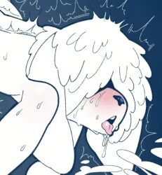 cocker_spaniel covered_eyes furry furry_male messy_hair p4n1 sweat tongue_out