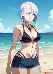 ai ai_assisted ai_generated anime_style cyberpunk cyberpunk:_edgerunners lucy lucyna_(cyberpunk) lucyna_kushinada