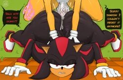anal gay gay_sex male male_on_male male_only raped shadow_the_hedgehog sonic_(series) sonic_the_hedgehog_(series) tails tails_the_fox water_enjoyer