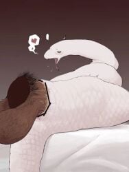 anatomically_correct anatomically_correct_cloaca anatomically_correct_genitalia angra animal_genitalia censored cloaca female feral genitals male male/female not_furry reptile scalie snake solo solo_focus zoophilia