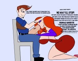 blowjob coolbeaniebabez cum cum_in_mouth english_text fellatio horny huge_ass huge_breasts huge_cock irrumatio jessica_rabbit large_ass large_breasts large_cock large_penis orange_hair saliva saliva_on_penis sexy