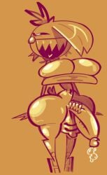2024 animatronic anthro ass avian balls big_balls big_breasts big_butt big_penis bird bodily_fluids bottomless bottomless_anthro bottomless_gynomorph bottomless_intersex breasts chicken clothed clothing digital_drawing_(artwork) digital_media_(artwork) dripping eyelashes five_nights_at_freddy's five_nights_at_freddy's_2 footwear ftg_crossgender fti_crossgender galliform gallus_(genus) genital_fluids genitals glans glistening glistening_balls glistening_bodily_fluids glistening_body glistening_breasts glistening_butt glistening_cheeks glistening_genital_fluids glistening_genitalia glistening_glans glistening_legs glistening_penis glistening_precum glistening_teeth glistening_thighs gynomorph gynomorph_anthro hair hair_over_eye half-erect heart_tongue hi_res high_heels huge_breasts humanoid_genitalia humanoid_penis intersex intersex_anthro leaking_precum lottieplus machine narrowed_eyes navel open_mouth open_smile orange_background penis phasianid precum precum_drip precum_from_penis robot robot_anthro rule_63 scottgames sharp_teeth shoes short_tail simple_background smile solo tail teeth topwear topwear_only toy_chica_(fnaf) vein veiny_penis white_eyes wide_smile