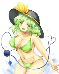 big_breasts bikini female koishi_komeiji poke200 swimsuit tagme touhou