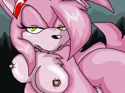 amy_rose amy_rose_the_werehog anthro female female_only fur mammal perverted_bunny solo sonic_(series) sonic_unleashed tagme werehog