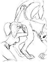 anus ass ass_grab black_and_white cunnilingus duplica_(pokemon) eeveelution from_behind hairless_pussy human nintendo oral pokémon_(species) pokemon pokemon_(anime) pokemon_(species) pokephilia pussy vaporeon zoophilia