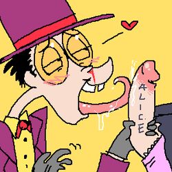 alice_(superjail) blowjob fellatio futa_on_male futanari superjail tagme the_warden what