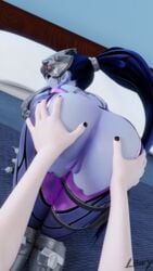 widowmaker from blizzard entertainment by lewy