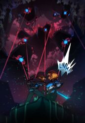 1boy 1girls bisexual breath_of_the_wild female guardian_(zelda) light-skinned_female light-skinned_male light_skin link link_(breath_of_the_wild) male nintendo pokilewd tears_of_the_kingdom the_legend_of_zelda the_legend_of_zelda:_breath_of_the_wild zelda zelda_(tears_of_the_kingdom)