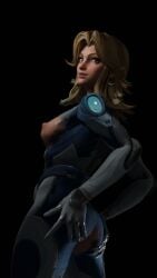 1girls 3d 3d_model 3d_render ass big_ass big_butt blender blonde_hair blue_eyes bodysuit curvy curvy_body curvy_female curvy_figure dat_ass fantastic_four female female_only girl_focus girl_only invisible_woman invisible_woman_(marvel_rivals) marvel marvel_comics marvel_rivals saralieum solo sue_storm thick_thighs tight_fit