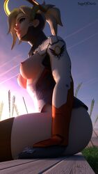 mercy from overwatch by sageofosiris