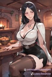 unohana retsu from bleach by lewdrune