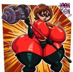 1female 1girls ass_expansion big_ass big_breasts breast_expansion elastigirl female female_only fortnite helen_parr solo solo_female tagme the_incredibles thick thick_ass thick_thighs toondondon twitter_link wide_hips