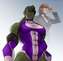 she-hulk from marvel by wuk (artist)