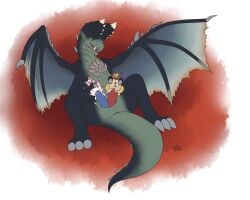 alatreon from capcom by nekostar