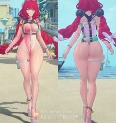 1girls 3d alternate_costume animated ass ass_focus big_ass big_breasts breasts cleavage clothed clothing fat_ass female female_only front_and_back game_mod hazeker jiggle jiggling_ass jiggling_breasts large_ass large_breasts light-skinned_female light_skin longer_than_10_seconds mod no_sound official_alternate_costume shorter_than_30_seconds solo split_screen tagme thick_thighs thighhighs thighs ukinami_yuzuha ukinami_yuzuha_(tanuki_in_broad_daylight) video video_games walk_cycle walking zenless_zone_zero