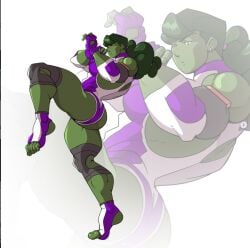 she-hulk from marvel by wuk (artist)