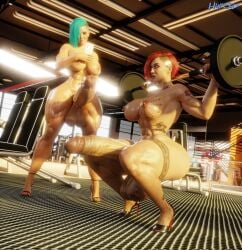 judy alvarez from cd projekt red by hype3d