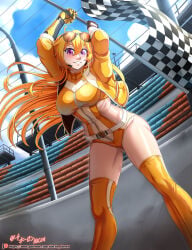 yang xiao long from rwby by hocen
