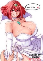 pyra from xenoblade (series) by anisdrawn