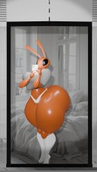 3d ant anthro big_ass bug_girl decano furry huge_ass insects self_upload shirt socks underwear wide_hips