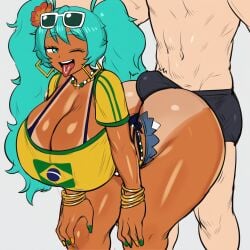 brazilian miku fan art
