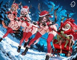 gold ship (umamusume) from christmas
