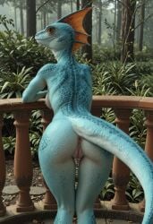lizardman (warhammer fantasy) from warhammer (franchise) by crosscrusader