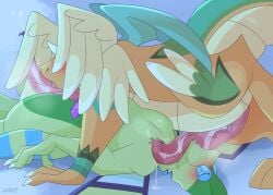 69_position ahe_gao animal_genitalia animal_penis anthro aroused blush bodily_fluids breathing comic couple_sex crystal deep_throat dragon dragonite dripping duo emotional equine_genitalia equine_penis fan_character fellatio femboy flygon gem generation_1_pokemon generation_3_pokemon generation_9_pokemon genital_fluids genitals hi_res inside intimacy knot knotted_penis leaking_precum licking looking_pleasured male male/male mega_dragonite mega_evolution mythological_creature mythological_scalie mythology night nintendo oral oral_penetration orgasm passionate penetration penile penis penis_lick pokemon pokemon_(species) precum precum_drip precum_on_penis precum_string romantic romantic_couple romantic_night romantic_sex saliva saliva_on_face saliva_on_penis saliva_string scalie sex shaking shaking_orgasm shy size_difference throbbing throbbing_penis tongue training vein veiny_penis walk-w-igny wings wings_on_head