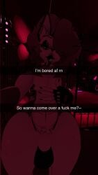 bulge femboy girly girly_boy hellhound helluva_boss horny horny_male loona_(cryptiacurves) loona_(helluva_boss) male male_loona picture sissy snapchat thick_thighs thong tounge_out vrchat wolf