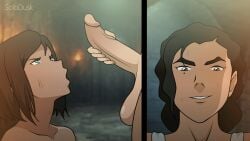 animated balls cock dick dungeon futanari korra kuvira no_sound penis smiling solodusk57 sweat sweatdrop teasing wanting_cock