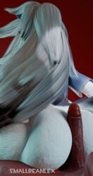 absurd_res animal_humanoid anthro ass big_butt big_penis breasts canid canid_demon canid_humanoid canine clothed clothing demon demon_humanoid duo female fur genitals grey_body grey_fur grey_hair hair hellaverse hellhound helluva_boss hi_res horn horned_humanoid hot_dogging humanoid imp long_hair loona_(helluva_boss) male male/female mammal mammal_humanoid moxxie_(helluva_boss) mythological_canine mythological_creature mythology penis red_penis sex shirt sitting sitting_on_another smallbeanlex tail tailed_humanoid thick_thighs topwear white_body white_fur wide_hips