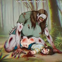 ai_assisted ai_generated bad_end breasts death femboy futa_on_male futanari game_over girly girly_boy greyscaler guro huge_ass huge_balls huge_breasts huge_butt huge_cock huge_thighs male male_only monster monster_girl necrophilia undead undead_futa wide_hips world_of_lust:_the_spire zombie zombie_girl