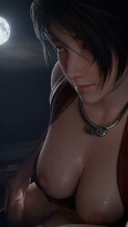 1boy 1girls 3d 3d_animation 9:16 animated areolae aroused asian asian_female athletic_female bestcreampie black_hair bouncing_breasts breasts clothing continue_after_cum cowgirl_position cum dead_or_alive female female_human female_on_top full_moon handjob hi_res huge_breasts human koei_tecmo lazyprocrastinator light-skinned_female light-skinned_male light_skin long_hair longer_than_10_seconds looking_at_viewer looking_pleasured male male_pov moaning momiji_(ninja_gaiden) necklace night ninja_gaiden nipples no_sound open_mouth outdoor_sex outdoors outside outside_sex penetration penis pov pussy red_eyes sex short_video shorter_than_30_seconds spread_legs straddling tagme tecmo vaginal_penetration vertical_video video voice_acted