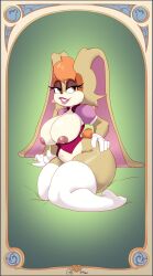 vanilla the rabbit from sega by n-ronin