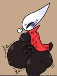 1girls arthropod arthropod_abdomen ass big_areola big_ass big_belly big_breasts big_butt breasts bubble_butt curvaceous curvy curvy_figure erect_nipples female female_only fetal_movement heavily_pregnant hollow_knight hollow_knight:_silksong hornet_(hollow_knight) huge_ass narrowed_eyes nude pregnant pregnant_belly side_view solo solo_female thick_thighs torururuu voluptuous voluptuous_female wide_hips