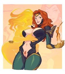 jean grey from marvel by kukumomo