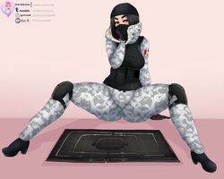 frost (rainbow six) from rainbow six by law-zilla