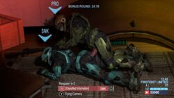 1boy 1girls anal anon70087_(artist) armor fake_screenshot female female_penetrated female_spartan_(halo) femsub game_ui halo halo_(game) halo_(series) halo_reach male male/female male_penetrating male_penetrating_female male_spartan_(halo) maledom penetration prone_bone spartan_(halo) taken_from_behind