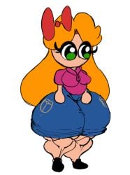 1girls 2025 aged_up breasts clothed cute elizabeth_afton fat_ass five_nights_at_freddy's five_nights_at_freddy's:_sister_location fnaf_sister_location green_eyes monstorlilly orange_hair thick_thighs