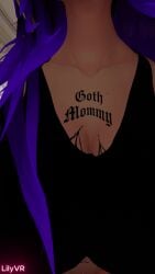 3d 3d_animation animated animation belly big_breasts big_tit big_titties big_titty_goth black_lips black_lipstick breasts dominant dominant_female domination dominatrix forehead_kiss goth goth_girl gothic gothic_girl hanging_breasts kissing lilyvr lips lipstick mommy mommy_dom mommy_kink mother pov purple_eyes purple_hair pussy pussy_lips pussy_peek shiny shiny_skin tagme tattoo tattoo_on_belly tattoo_on_chest tattoo_on_legs tattoos tummy video vr vr_media vrchat vrchat_avatar vrchat_media vrchat_model wet wet_body wet_skin